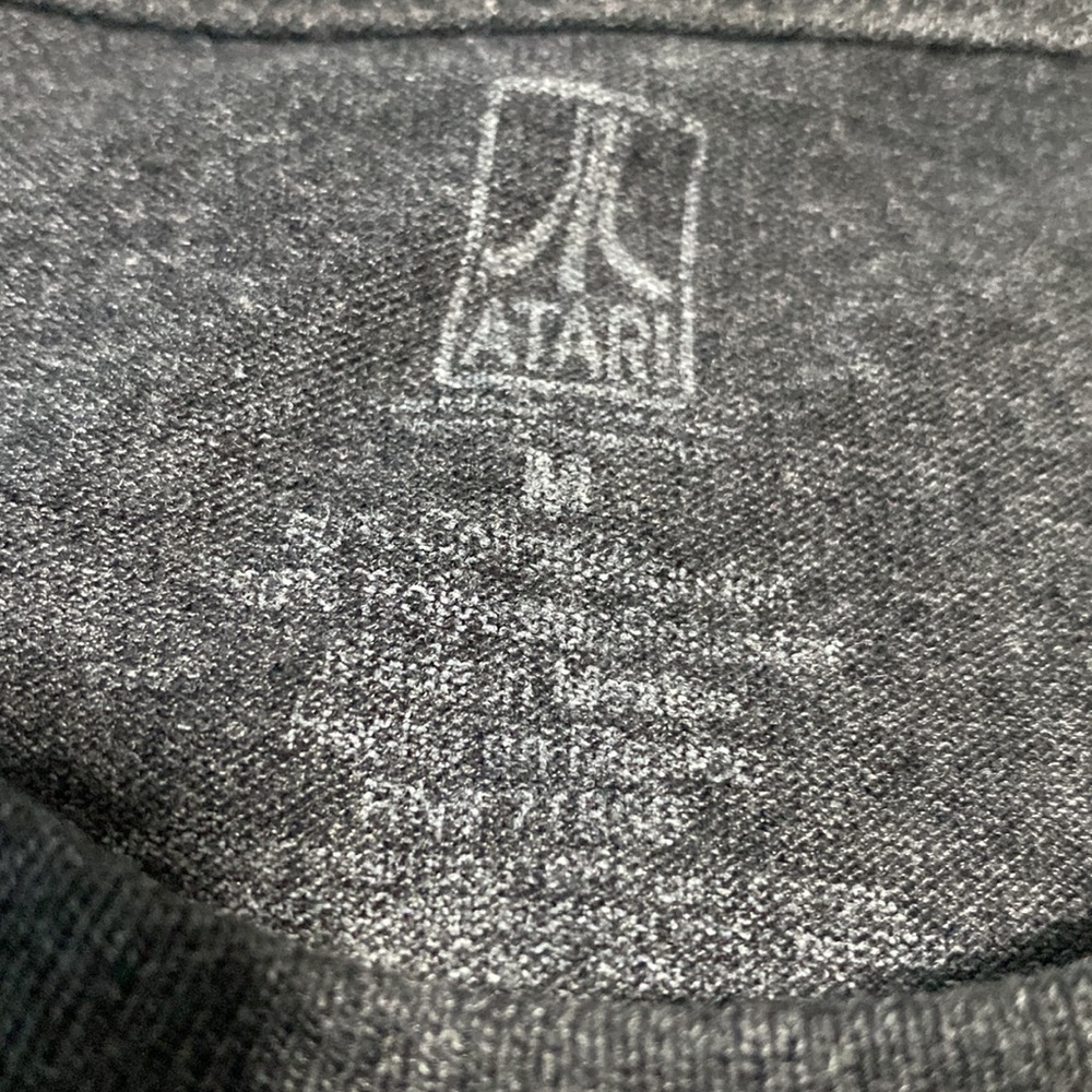 Atari Gray Tshirt | Size M Unisex - Picture 3 of 4
